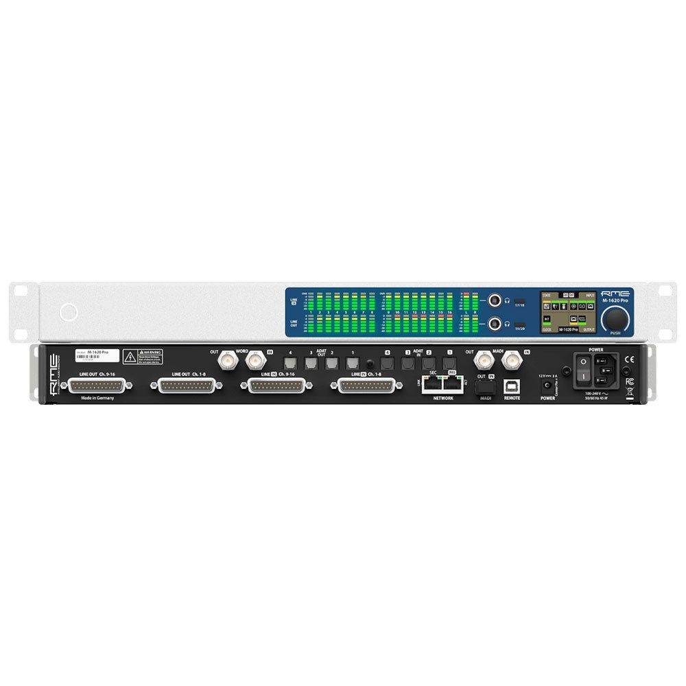 RME M-1620 16 Channel A/D 20 Channel D/A Converter w/ ADAT MADI & Mila - Image 1