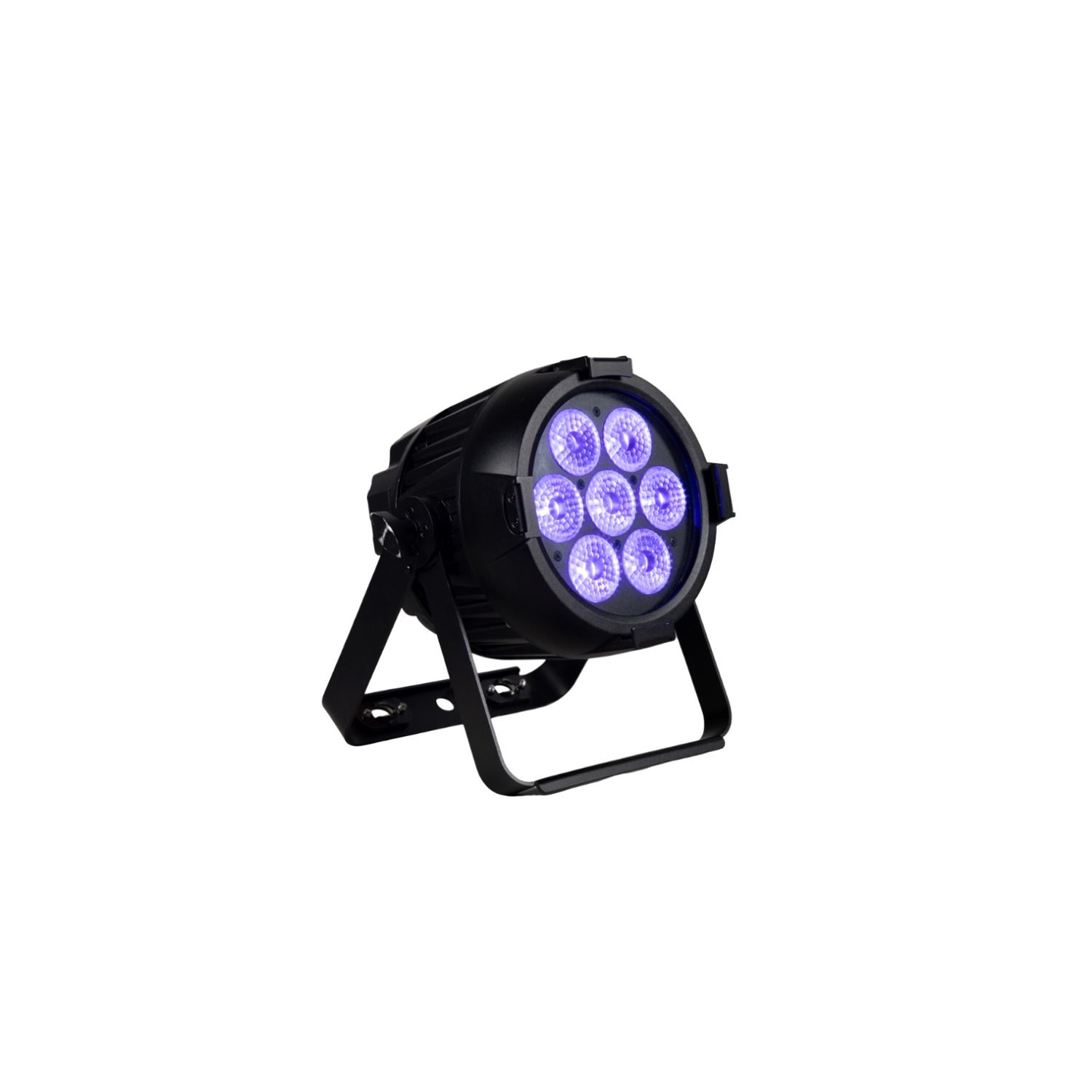 Event Lighting PAR7X20BH-IP Outdoor Pro Par Can 7x20W RGBWAU w/ Wireless DMX - Image 1