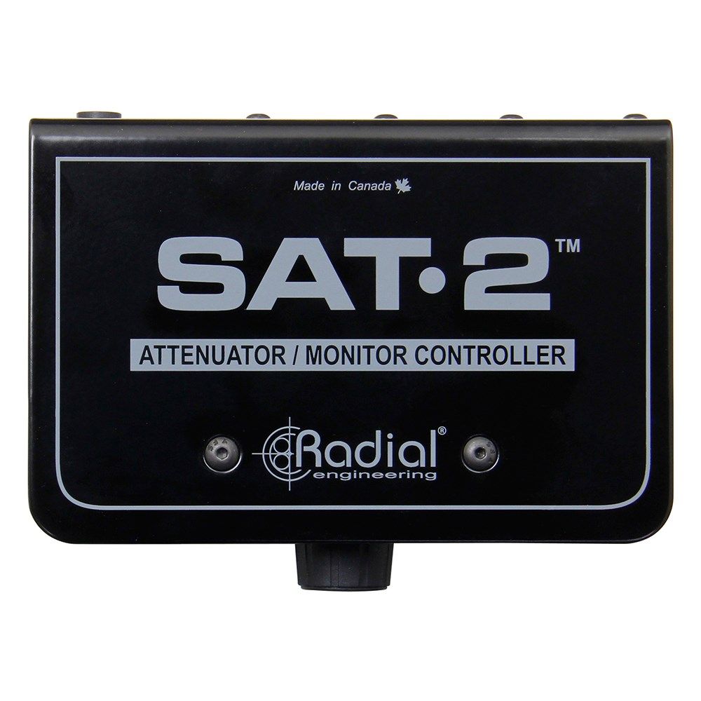 Radial SAT2 Stereo Audio Signal Attenuator & Monitor Controller - Image 1