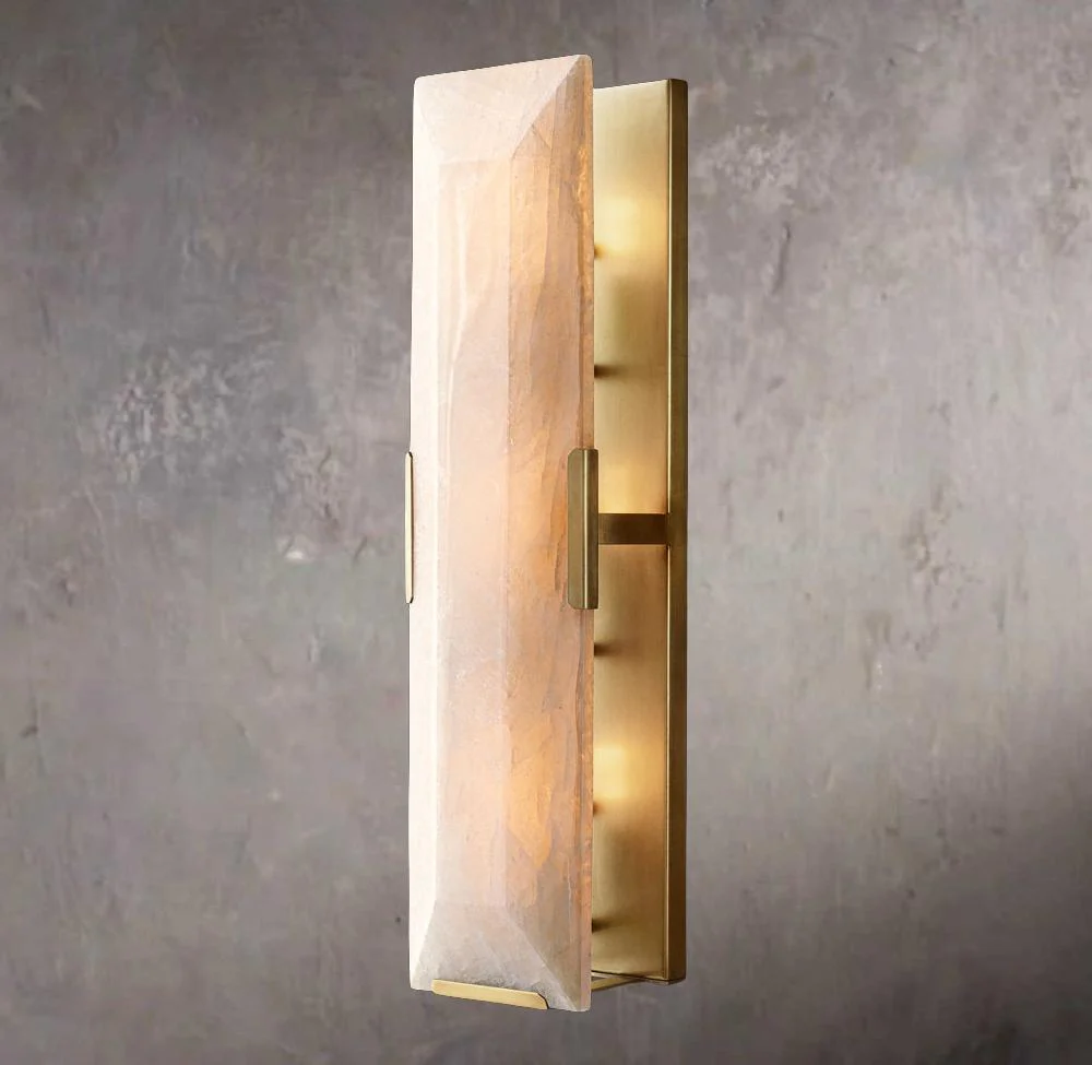 Harlowe Calcite Linear Wall Sconce