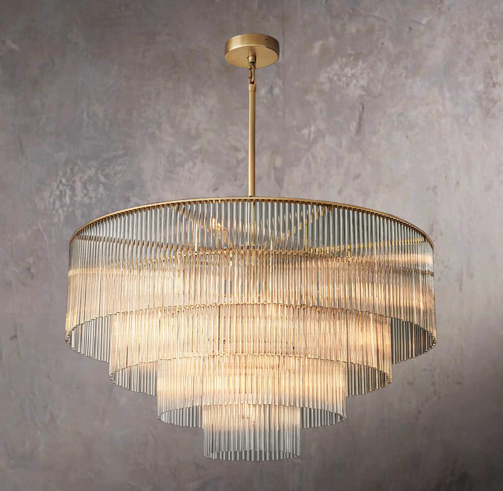 Amadeo Circular Layered Chandelier 40″