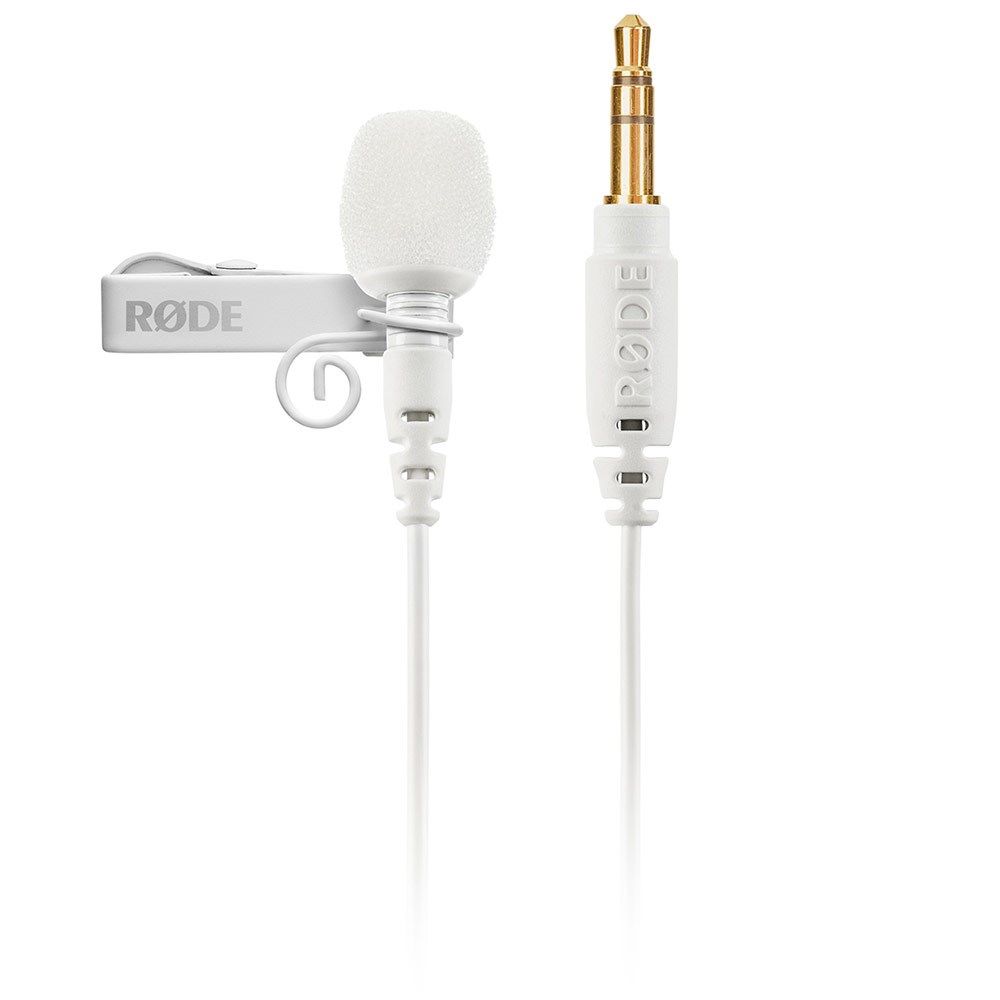 Rode Lavalier GO Professional-Grade Wearable Microphone (White) - Image 1