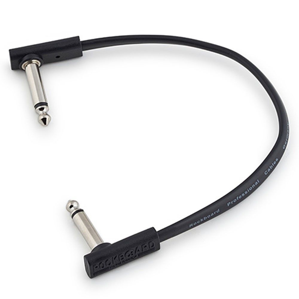 RockBoard Flat Patch Cable 20cm Black - Image 1