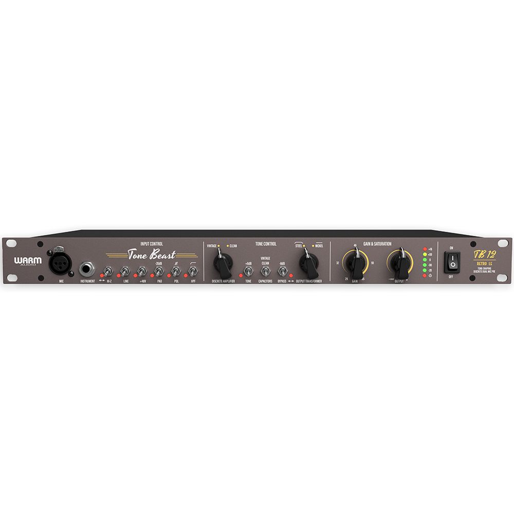Warm Audio TB12 "Tone Beast" Tone Shaping Mic Pre (Retro Limited Edition) - Image 1