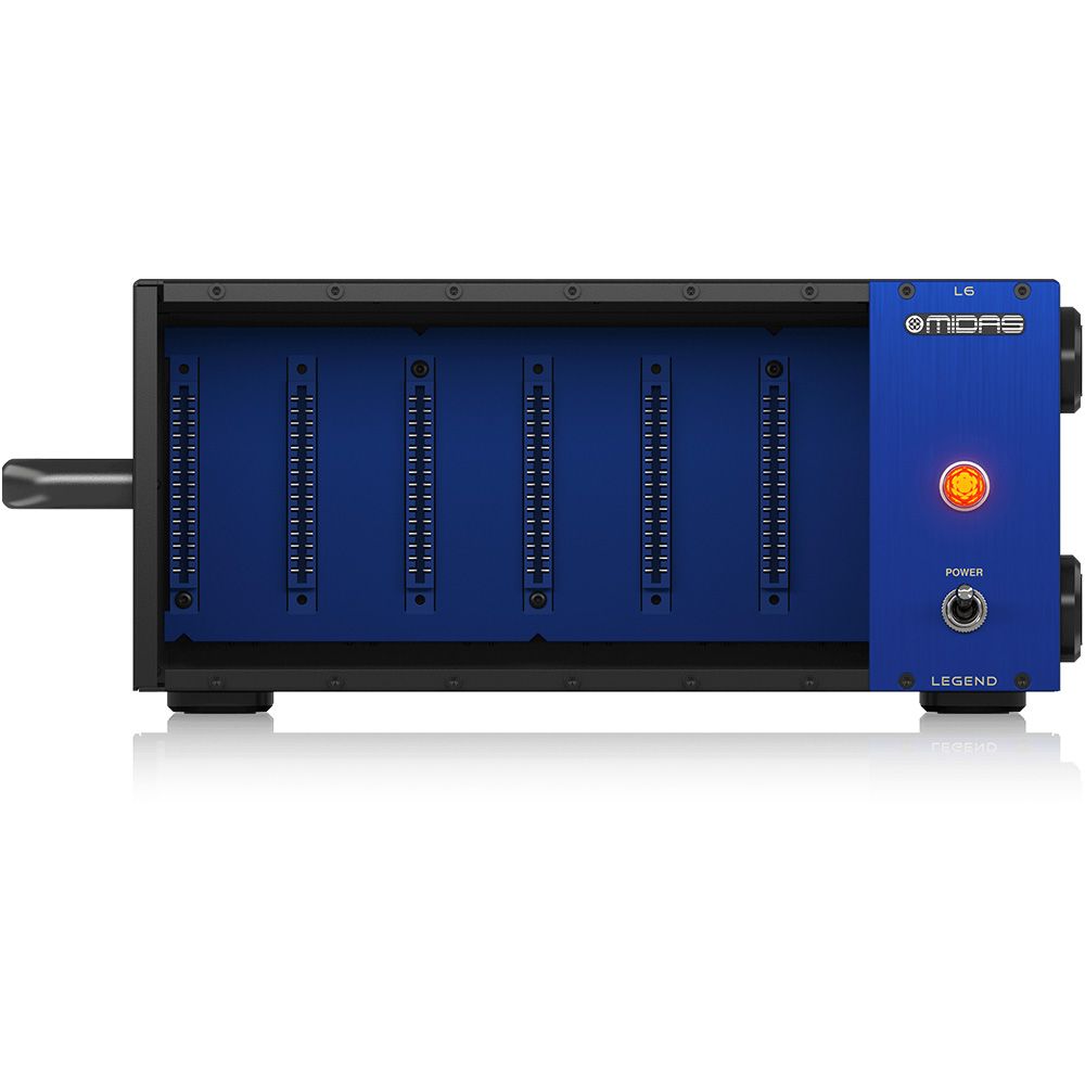 Midas L6 500 Series Rackmount Chassis for 6 Modules w/ Advanced Audio Routing - Image 1