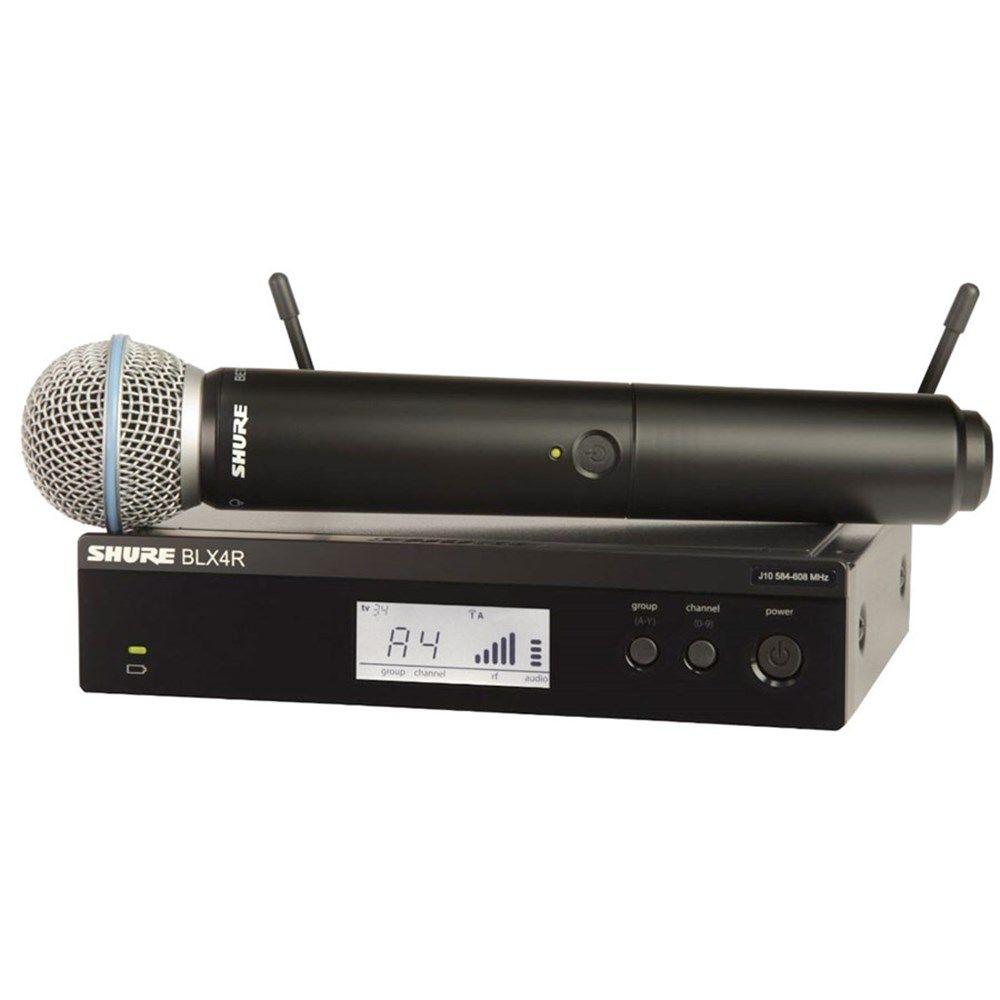 Shure BLX24R / Beta58 Handheld System (Rack) K14 - Image 1