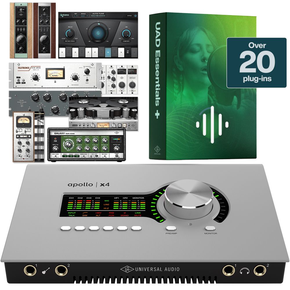 Universal Audio Apollo X4 Gen 2 Thunderbolt 3 Audio Interface (Essential Edition) - Image 1