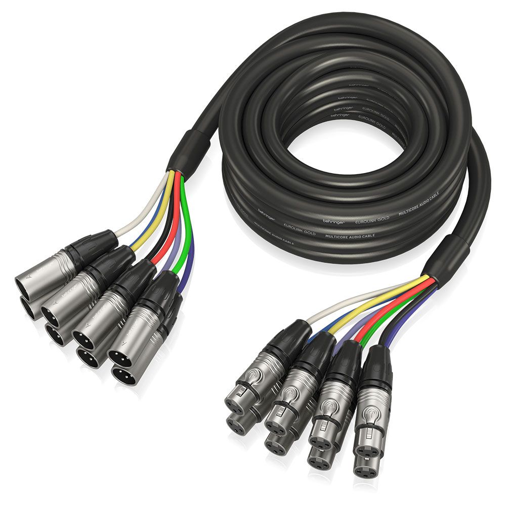 Behringer GMX-300CM 8-Way XLR Multicore Cable (3m) - Image 1