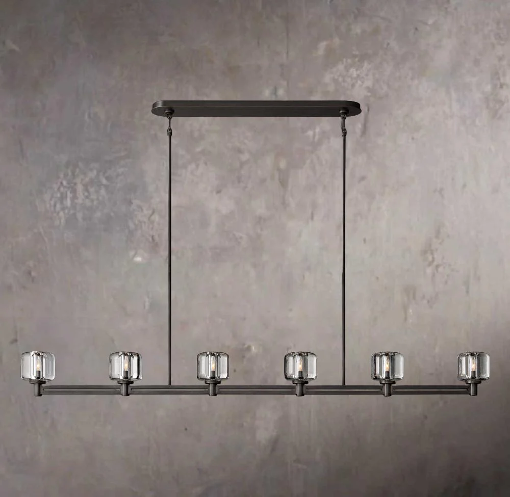 Demarets Rectilinear Linear Chandelier 72" - Image 3