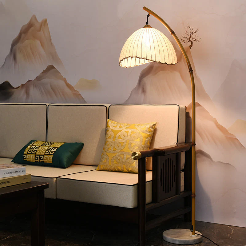 Bamboo Floor Lamp Stylish Lighting for Study & Bedroom - Image 3