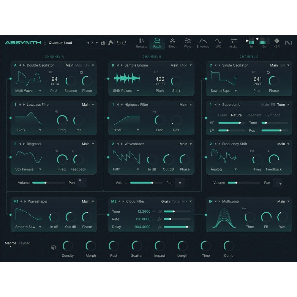 Native Instruments Absynth 6 Software Synthesizer Full Version (eLicense) - Image 1