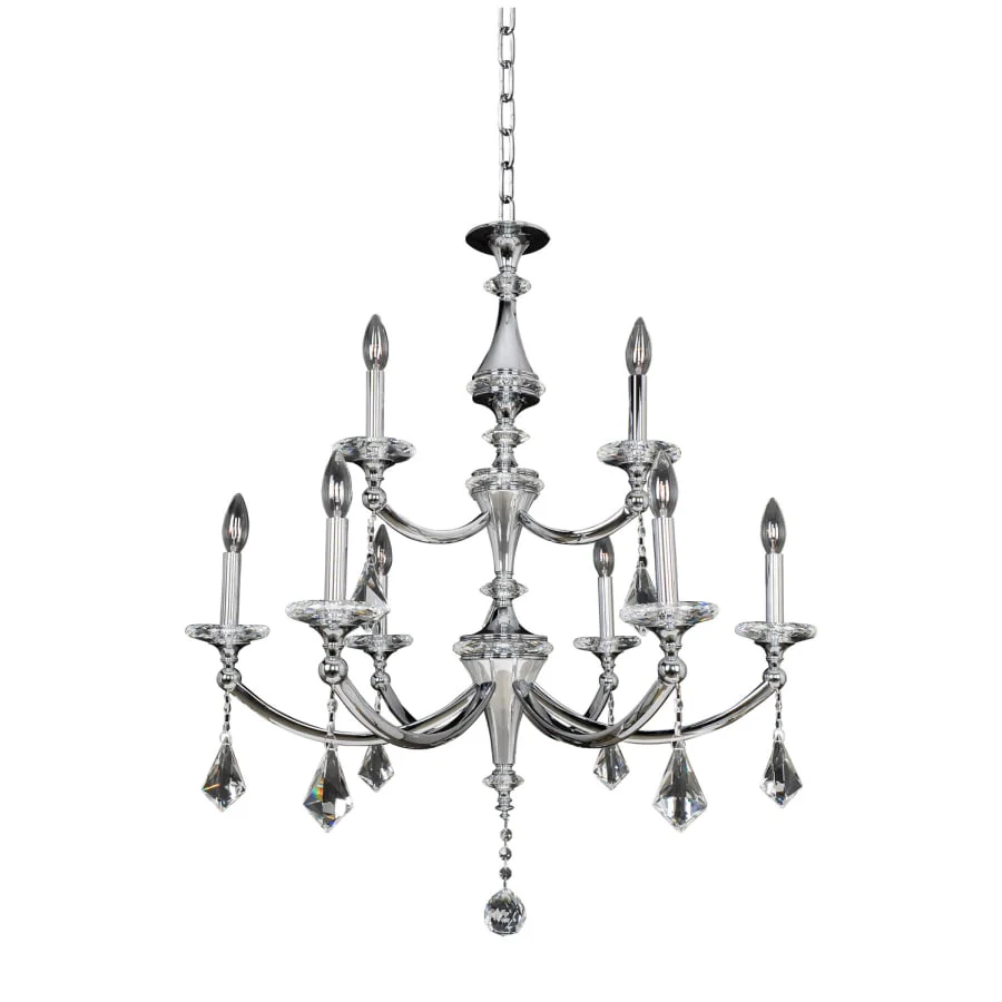 Allegri Floridia 9 Light 2 Tier Chandelier - Image 1
