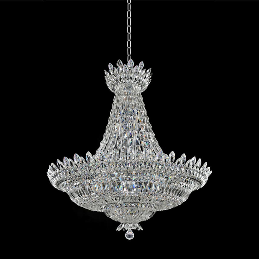 Allegri Belluno 32 Light 39-1/2″ Wide Crystal Empire Chandelier