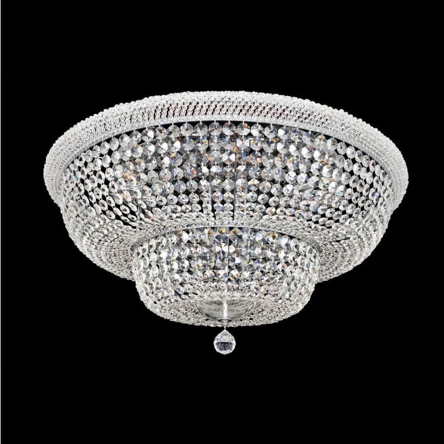 Allegri Napoli 18 Light 34″ Wide Ceiling Fixtures with Crystal Accents