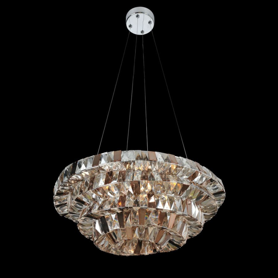 Allegri Gehry 8 Light 24" Wide Crystal Chandelier - Image 1