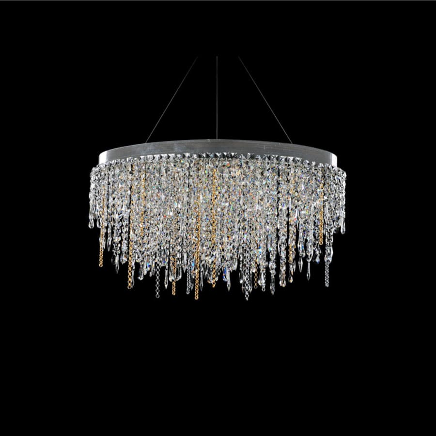 Allegri Tenuta 10 Light 36" Wide Crystal Chandelier - Image 1
