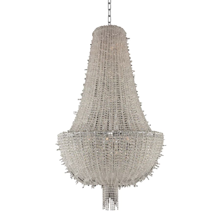 Allegri Cielo 38" Wide Empire Chandelier with Firenze Crystal - Image 1