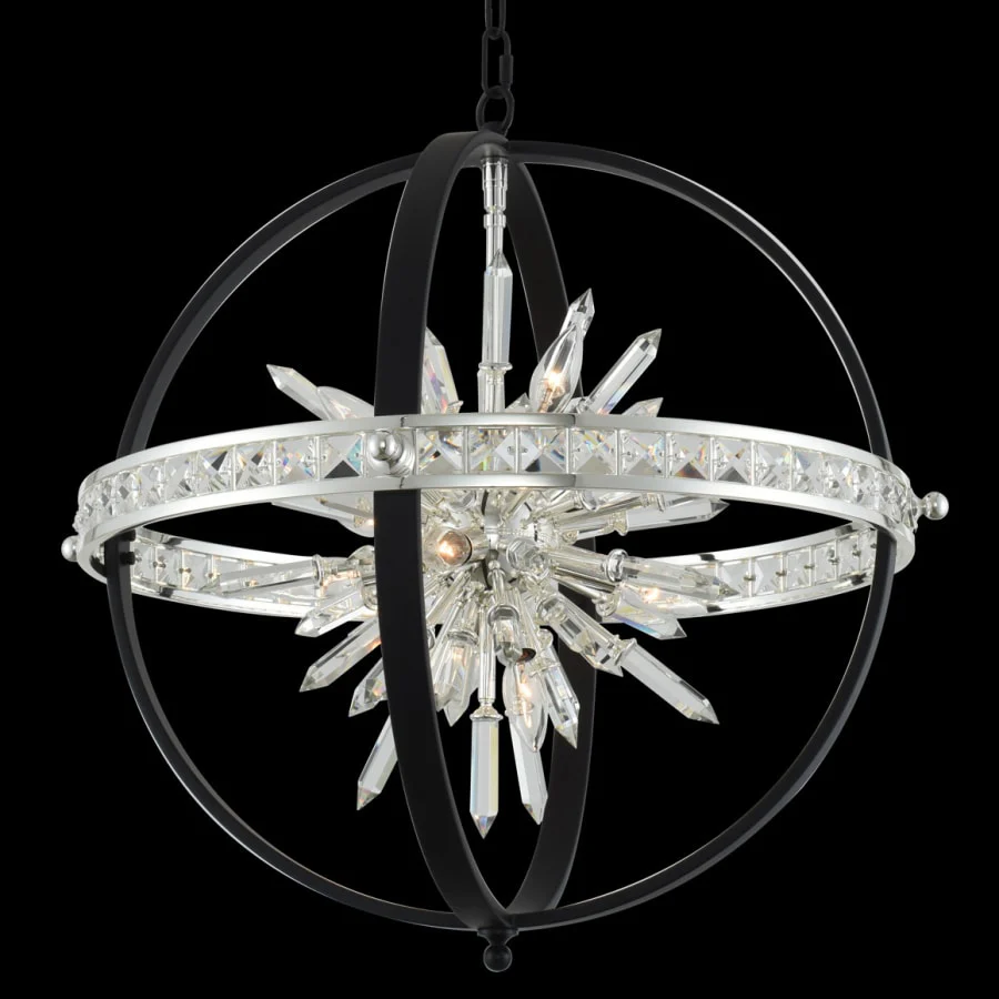 Allegri Angelo 26″ Wide Pendant with Firenze Crystal
