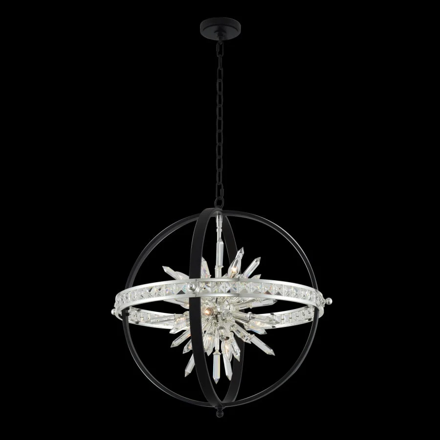 Allegri Angelo 26" Wide Pendant with Firenze Crystal - Image 3