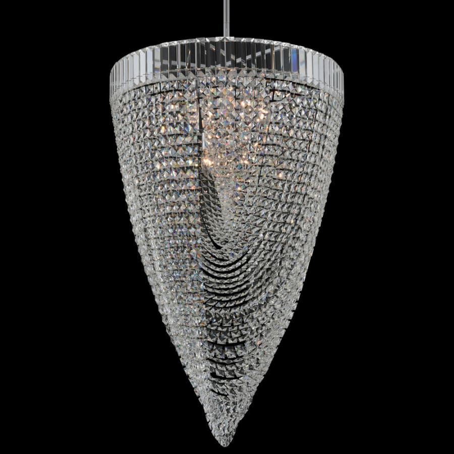 Allegri Mira 26″ Wide Pendant with Firenze Crystal
