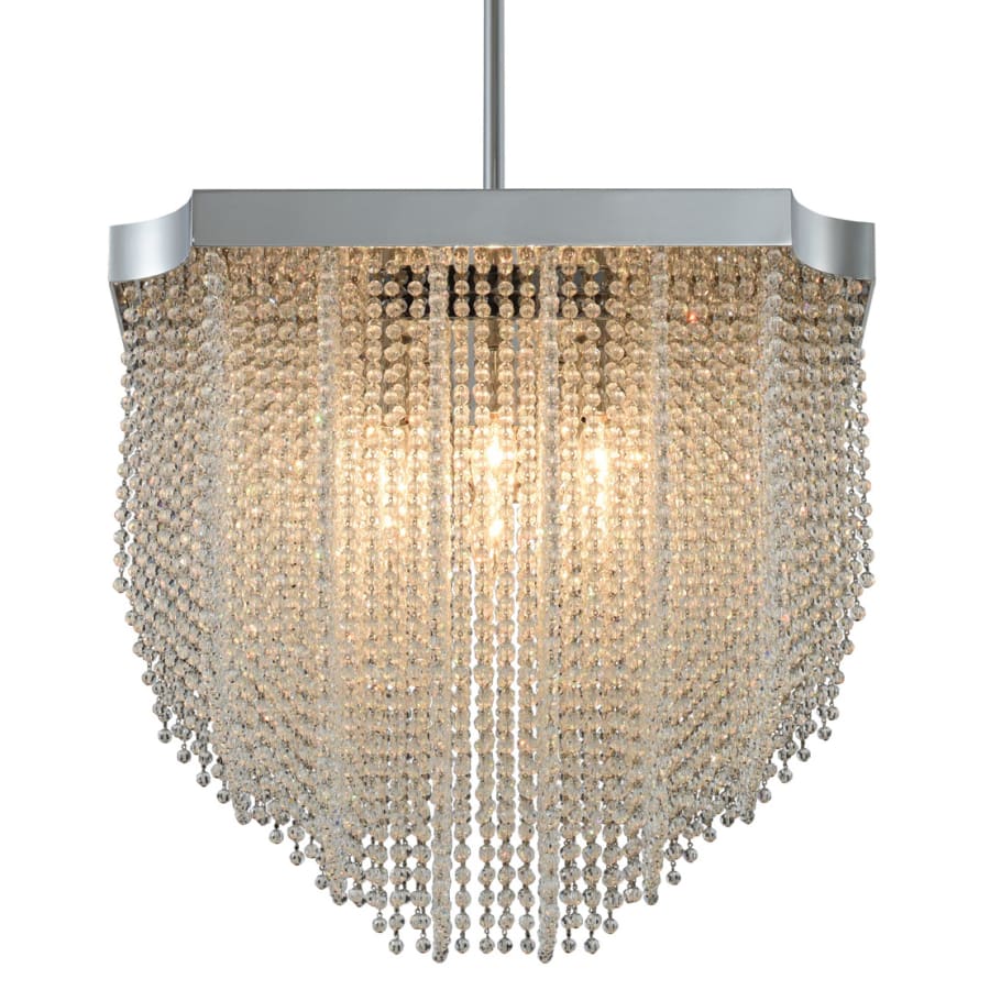 Allegri Tenda 28″ Wide Pendant with Firenze Crystal