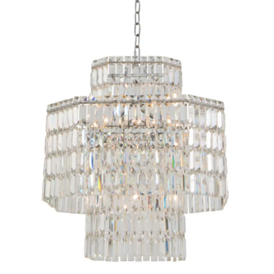 Allegri Livelli 12 Light 25" Wide Crystal Pendant - Image 1