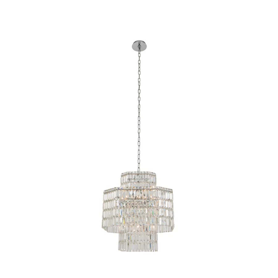 Allegri Livelli 12 Light 25" Wide Crystal Pendant - Image 2
