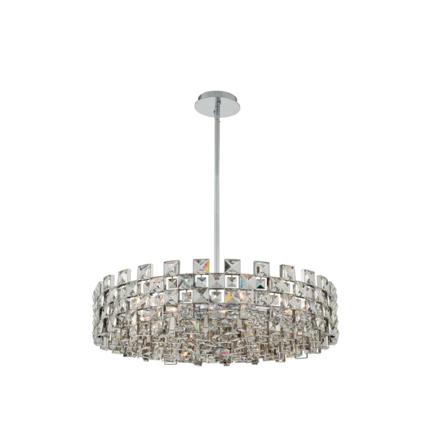 Allegri Piazze 9 Light 29" Wide Crystal Pendant - Image 2
