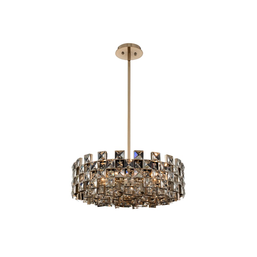 Allegri Piazze 9 Light 29" Wide Crystal Pendant - Image 3