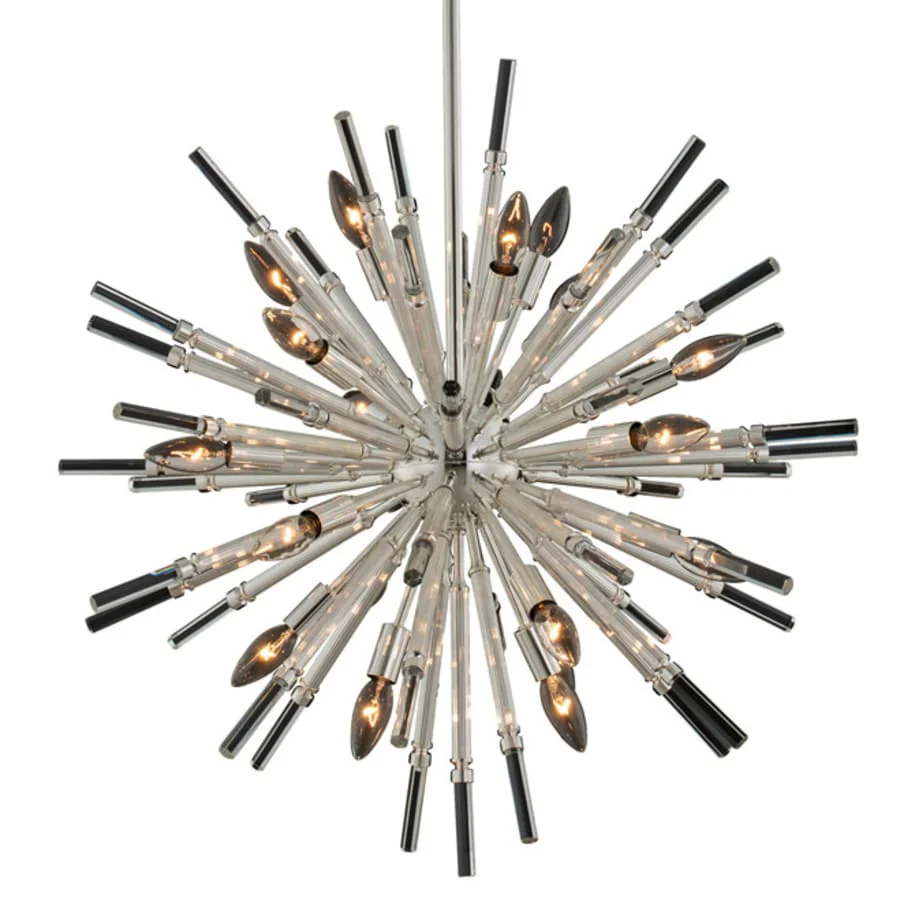 Allegri Sprazzo 19 Light 28" Wide Crystal Sputnik Chandelier - Image 1