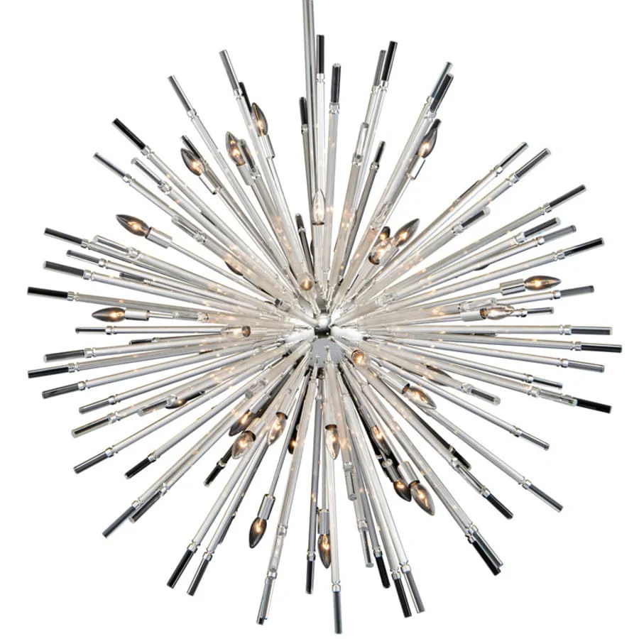 Allegri Sprazzo 36 Light 48" Wide Crystal Sputnik Chandelier - Image 1