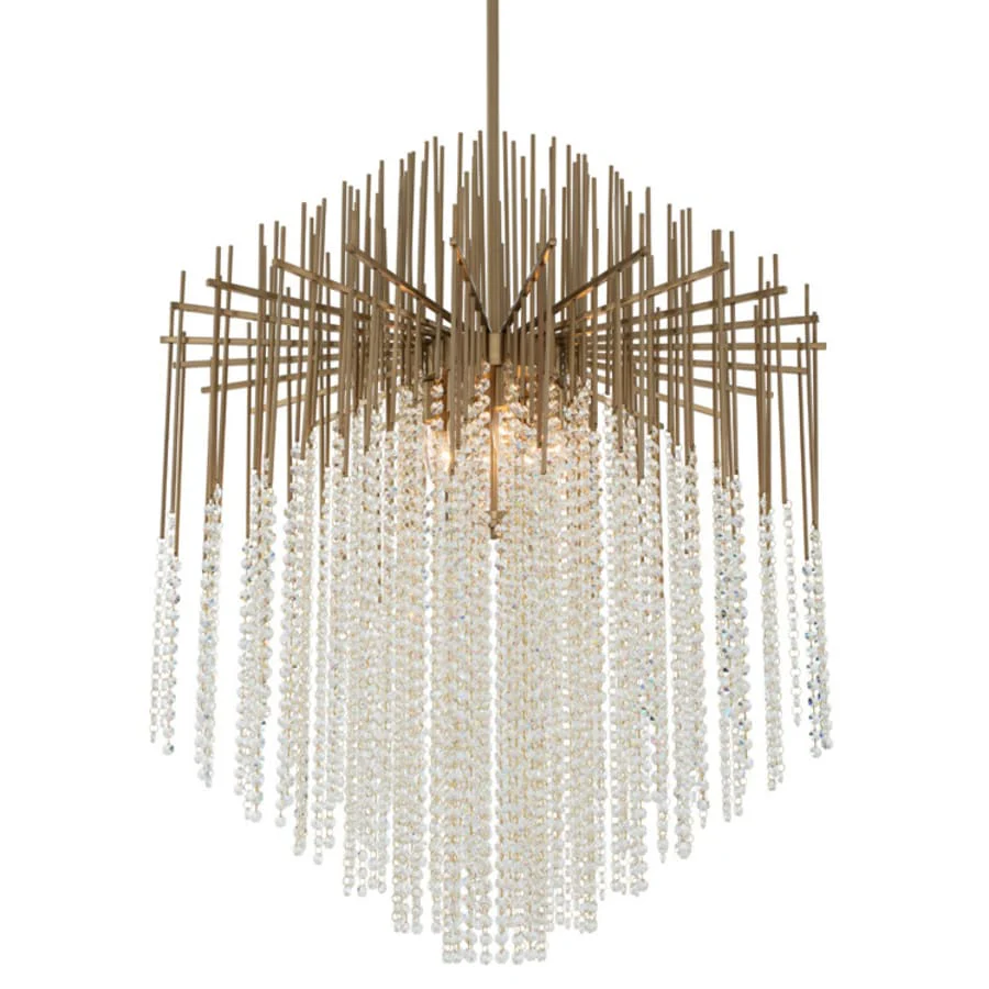 Allegri Estrella 8 Light 32″ Wide Crystal Pendant