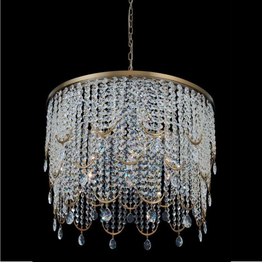 Allegri Vezzo 7 Light 30" Wide Crystal Pendant - Image 1