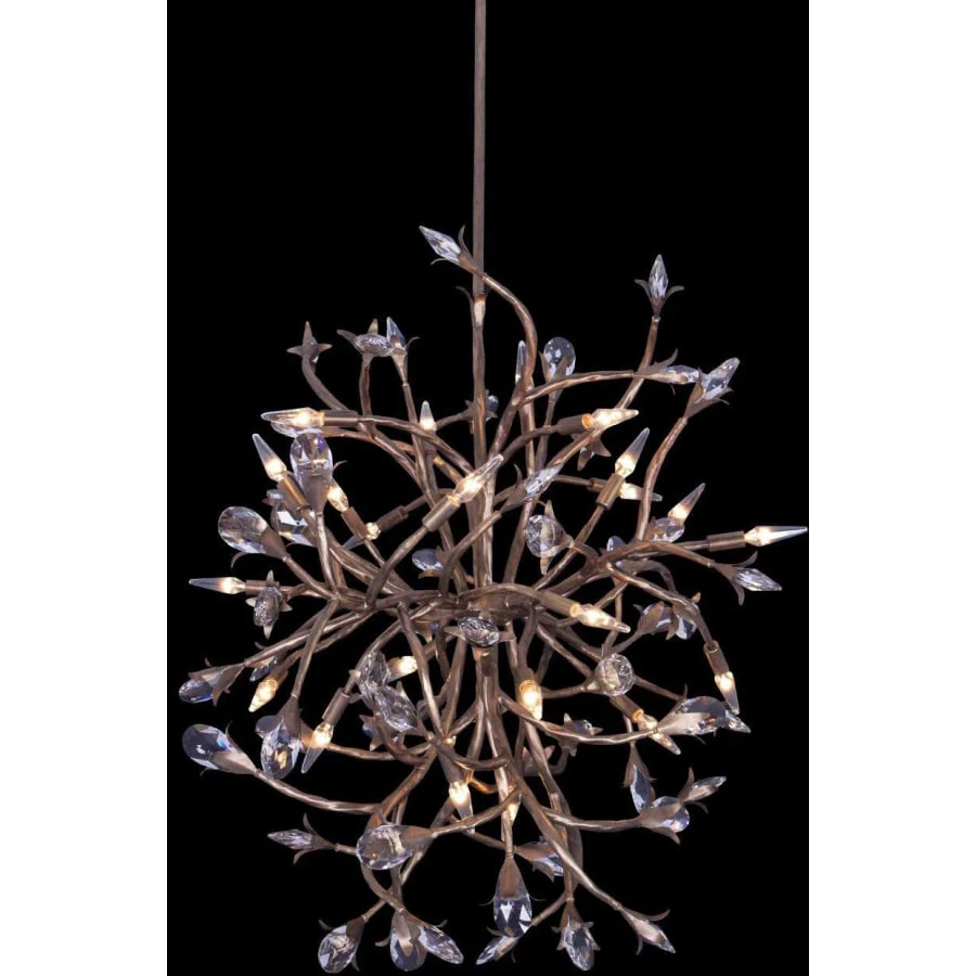 Allegri Fiore 16 Light 34″ Wide Crystal Abstract Chandelier