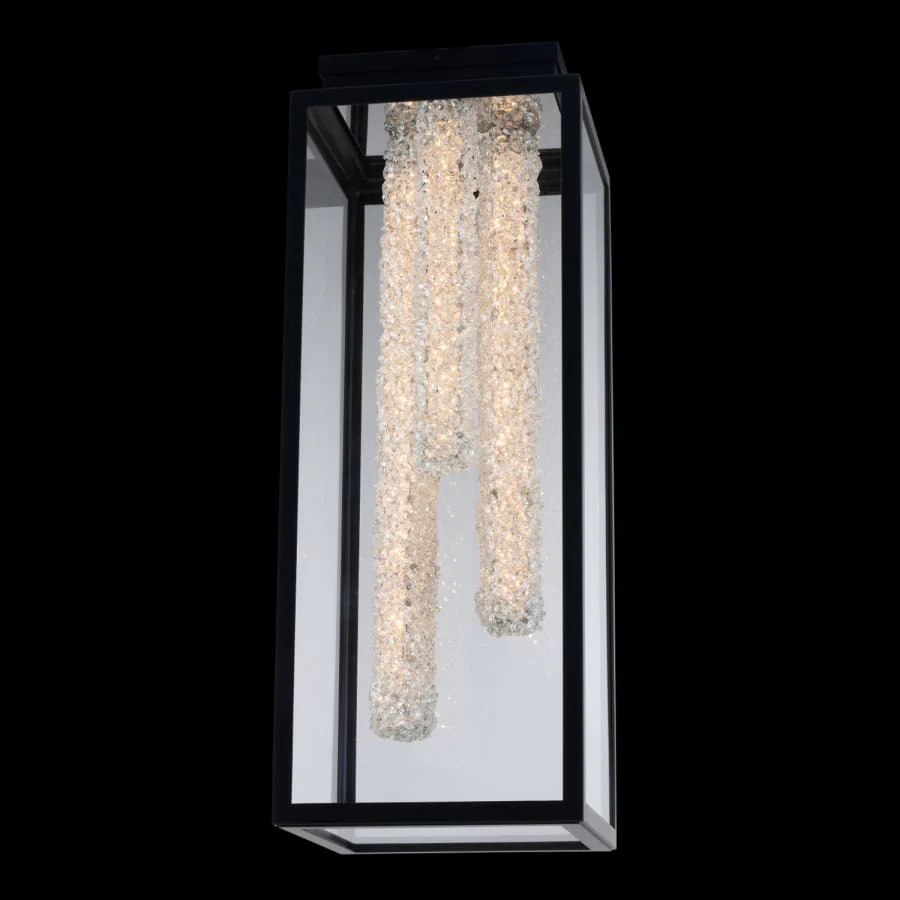 Allegri Lina Esterno 11″ Wide LED Flush Mount Outdoor Ceiling Fixture