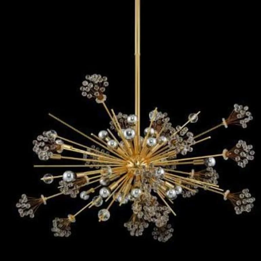 Allegri Constellation 30 Light 36″ Wide Crystal Pendant