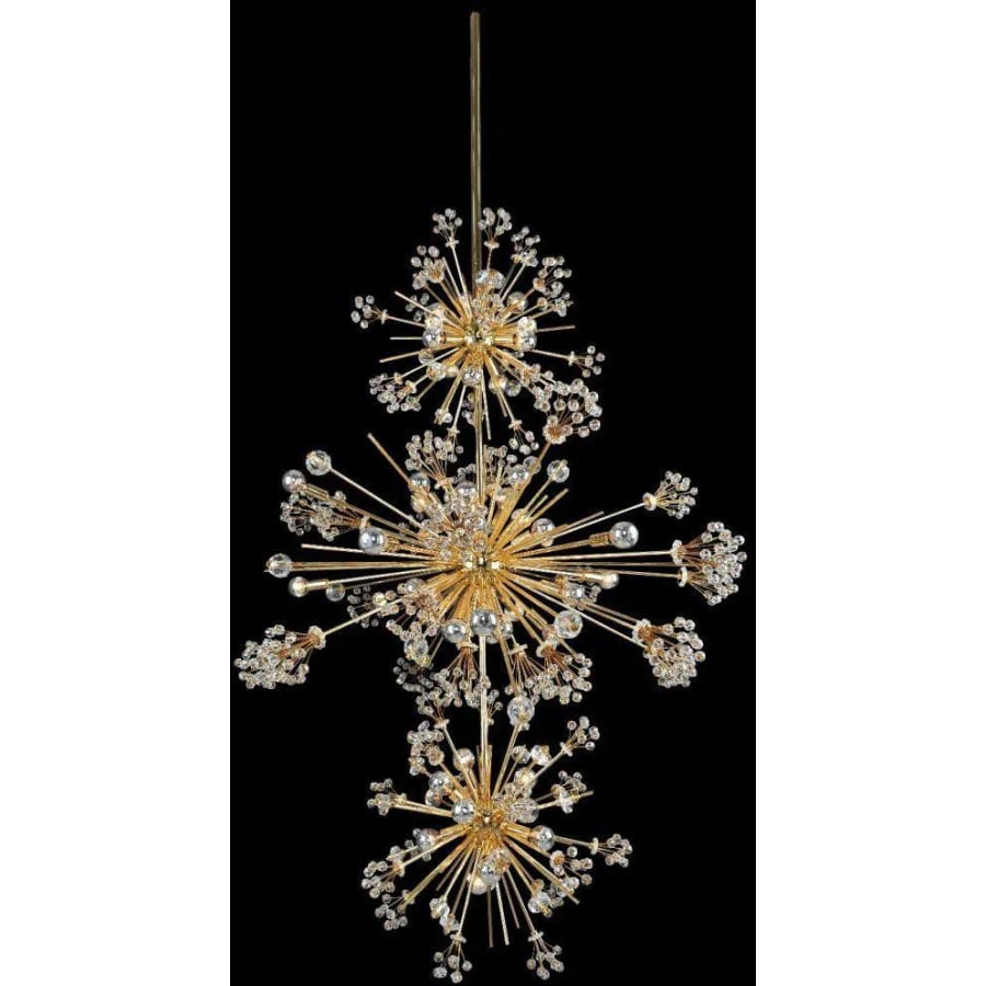Allegri Constellation 50 Light 36" Wide Crystal Pendant - Image 1