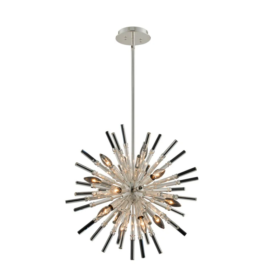 Allegri Sprazzo 14 Light 22" Wide Crystal Sputnik Chandelier - Image 2