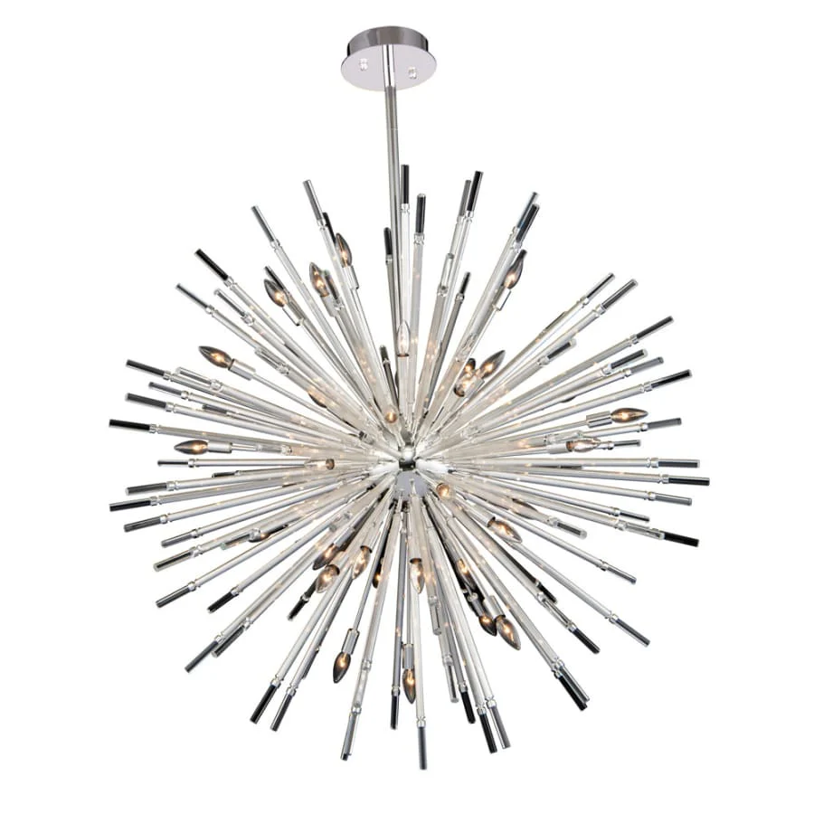 Allegri Sprazzo 36 Light 48" Wide Crystal Sputnik Chandelier - Image 2