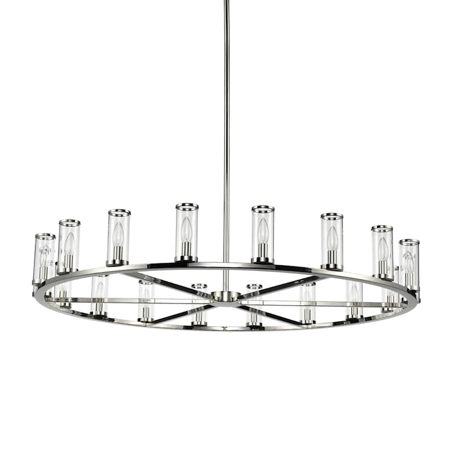 Alora Lighting Revolve 18 Light 47" Wide Taper Candle Chandelier - Image 1