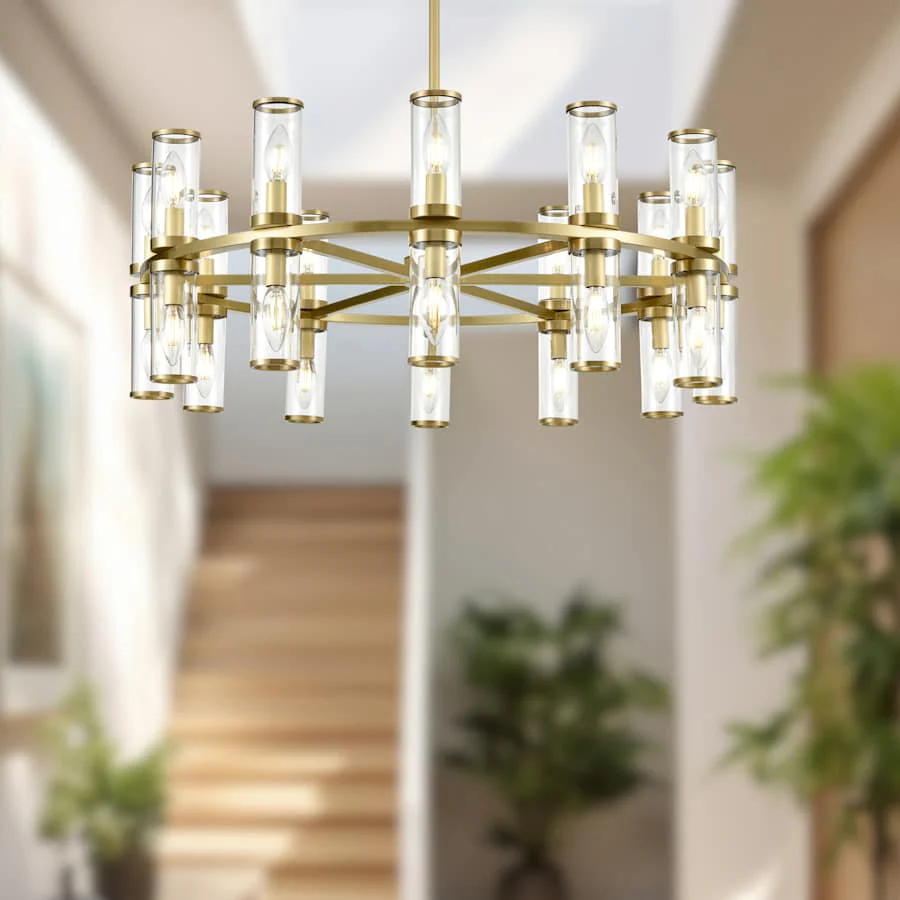Alora Lighting Revolve 24 Light 32" Wide Taper Candle Chandelier - Image 2