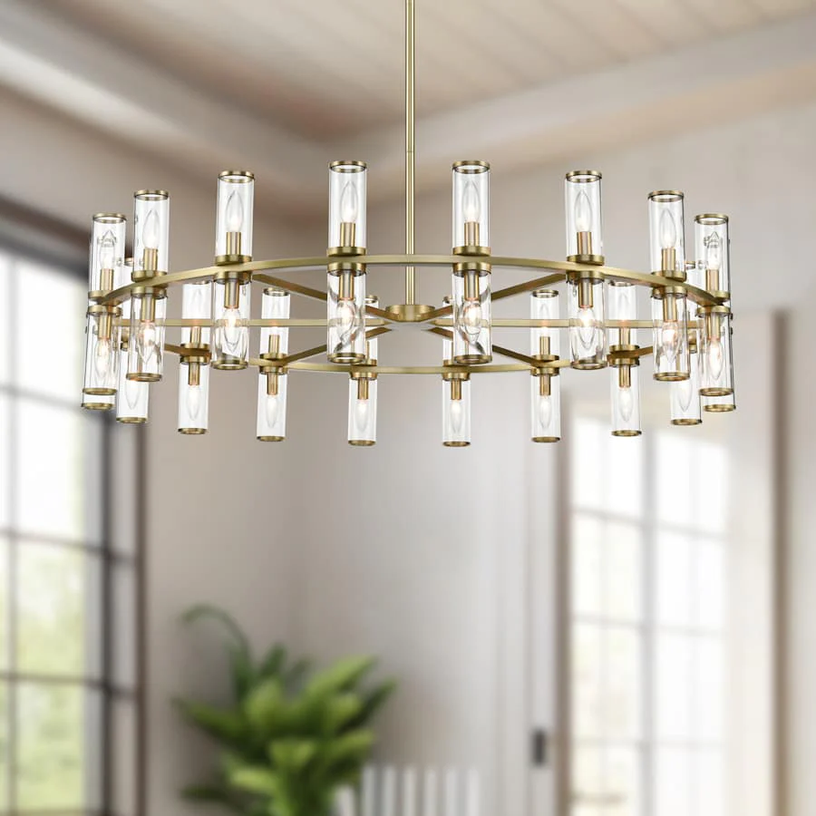 Alora Lighting Revolve 36 Light 47" Wide Taper Candle Chandelier - Image 3