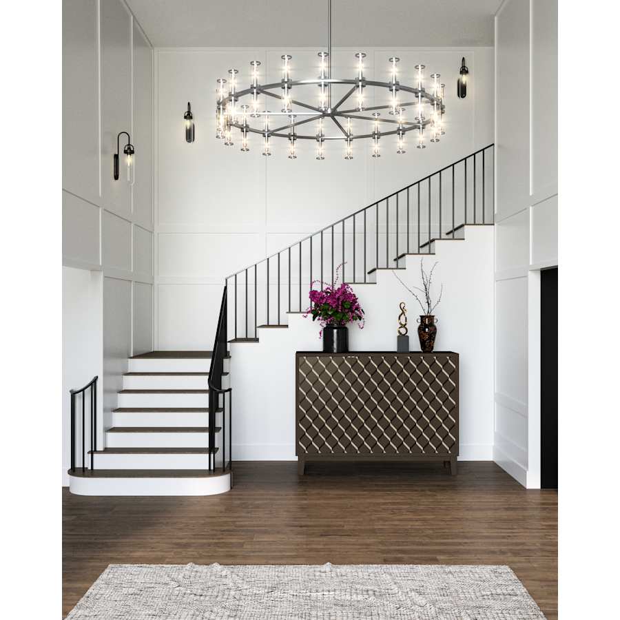 Alora Lighting Revolve 42 Light 60" Wide Taper Candle Chandelier - Image 3