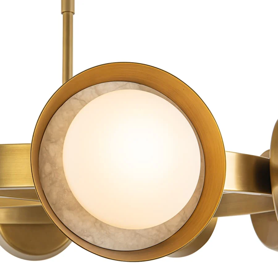 Alora Lighting Alonso 38" Wide LED Ring Chandelier - Image 3