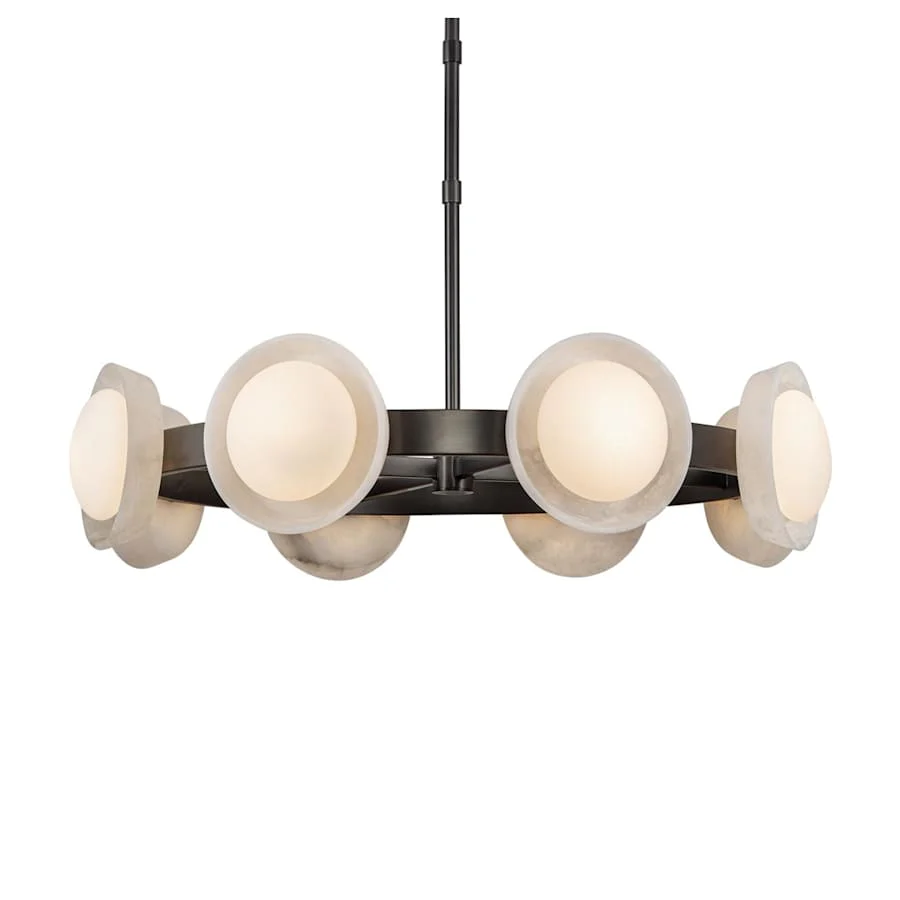 Alora Lighting Alonso 38" Wide LED Ring Chandelier - Image 1