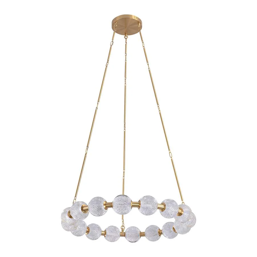 Alora Lighting Marni 33" Wide LED Ring Chandelier - Image 2