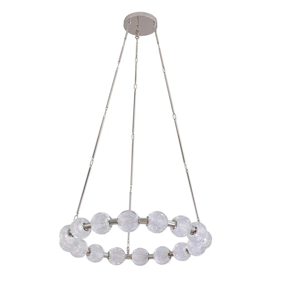 Alora Lighting Marni 33" Wide LED Ring Chandelier - Image 3
