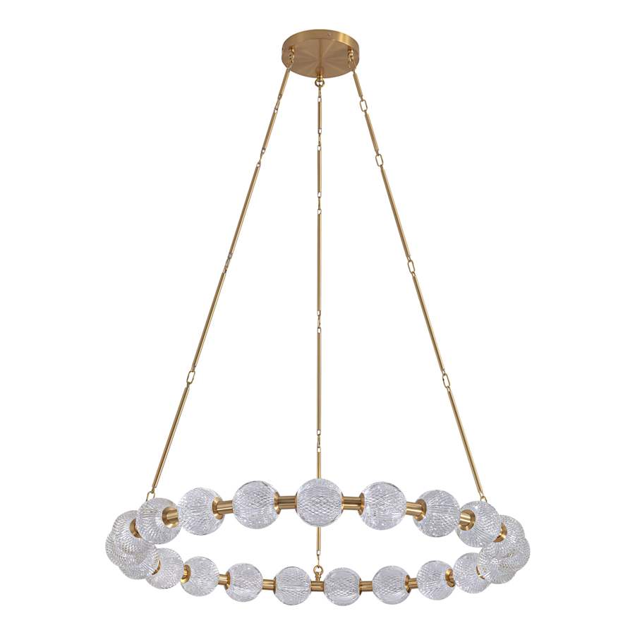 Alora Lighting Marni 42" Wide LED Ring Chandelier - Image 2