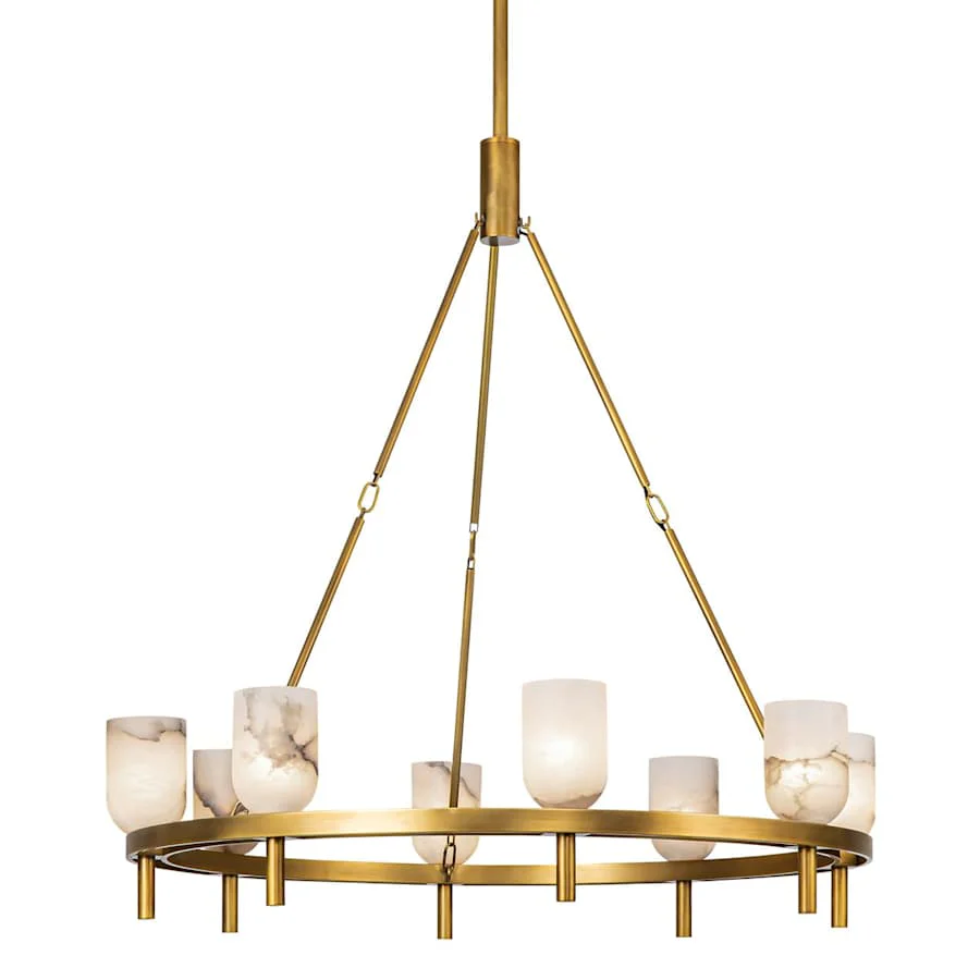 Alora Lighting Lucian 8 Light 37" Wide Ring Chandelier - Image 1