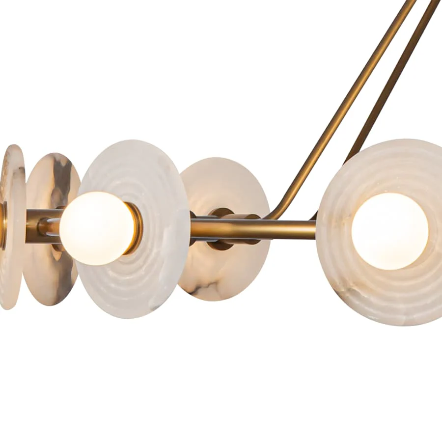 Alora Lighting Dahlia 47" Wide LED Ring Chandelier - Image 3